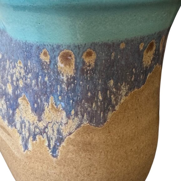 Neher Pottery In Motion Stoneware Handwarmer Mugs Right handed Style Set Of 2 - Picture 6 of 15